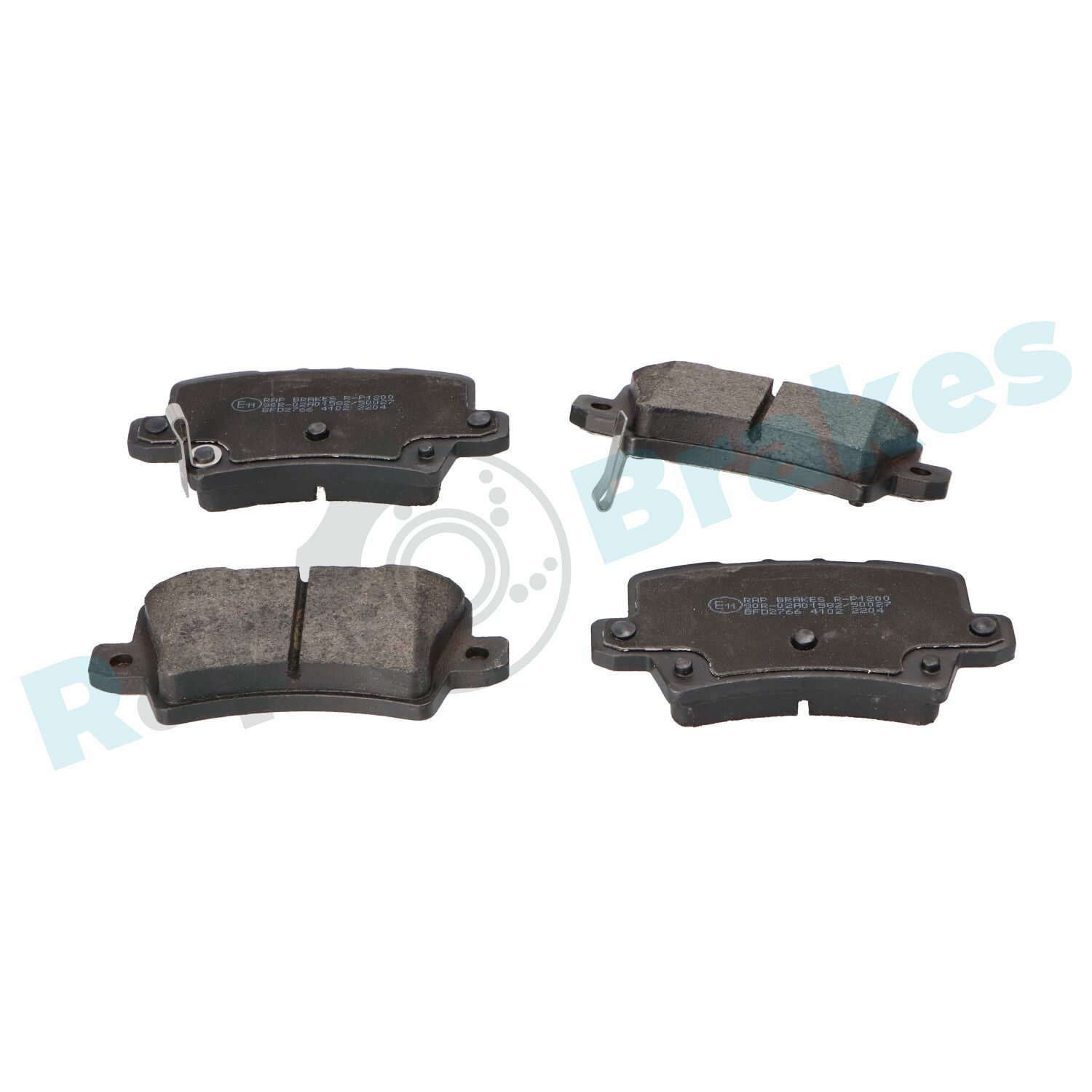 Bremsbelagsatz, Scheibenbremse