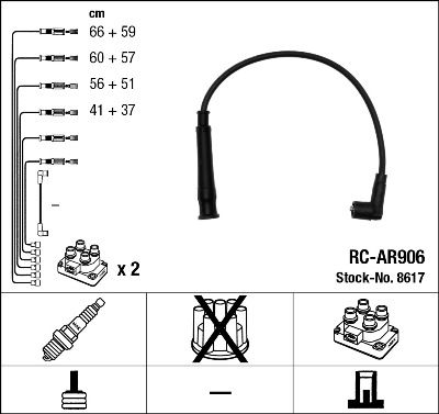Juego de cables de encendido