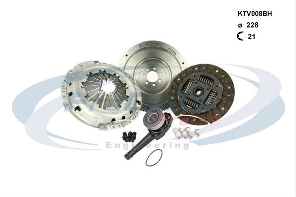 KIT DEMBRAYAGE  VOLANT MOTEUR