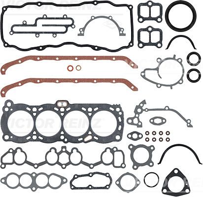 Juego completo de empaques, motor