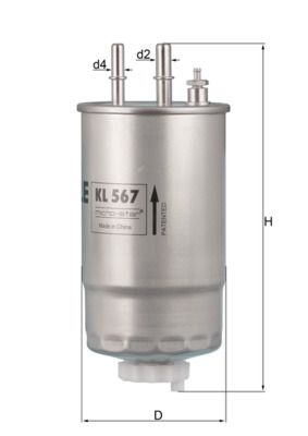 Fuel Filter KL 567