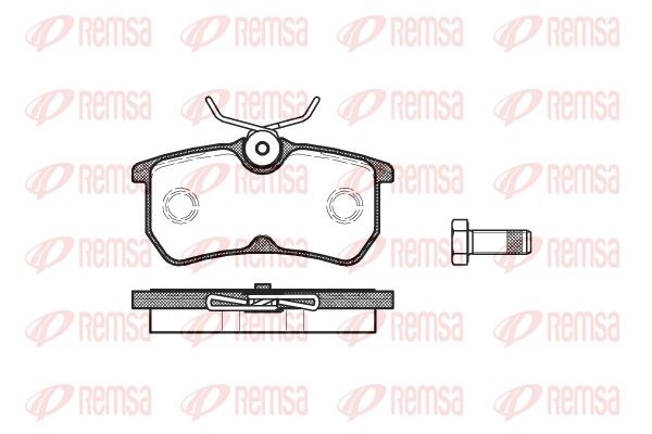 Premium Rear Brake Pad Set Premium Rear Brake Pad Set