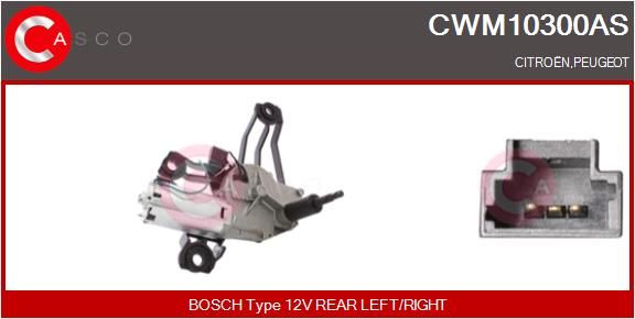 CWM10300AS CASCO Brand New HQ törlőmotor
