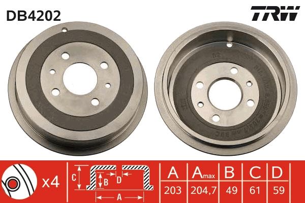 TAMBOUR DE FREIN  9900