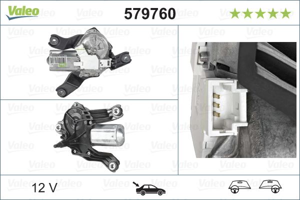 VALEO 579760 Wiper Motor