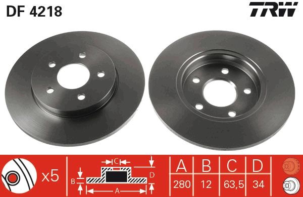 Brake Disc DF4218