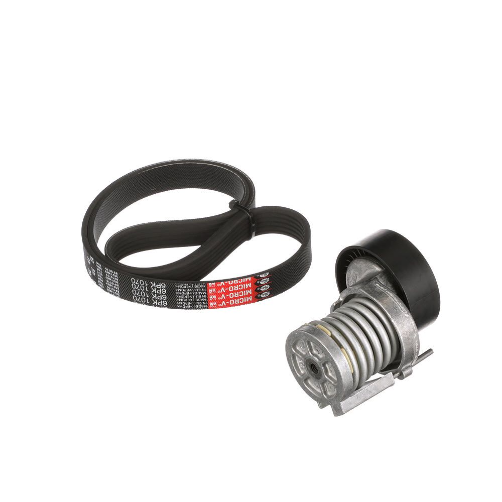 V formos rumbuotas diržas, komplektas