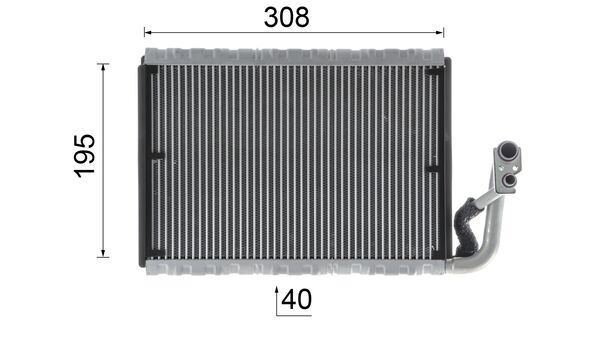 Verdampfer, Klimaanlage