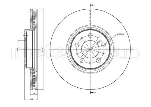 Brake Disc 23-0847C