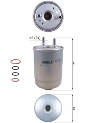 Fuel Filter KL 752/2D