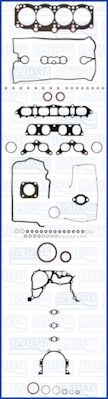 Juego completo de empaques, motor