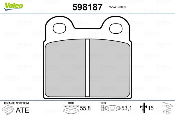 PLAQ FREIN BMW SERIE 5 (E12), SERIE  .