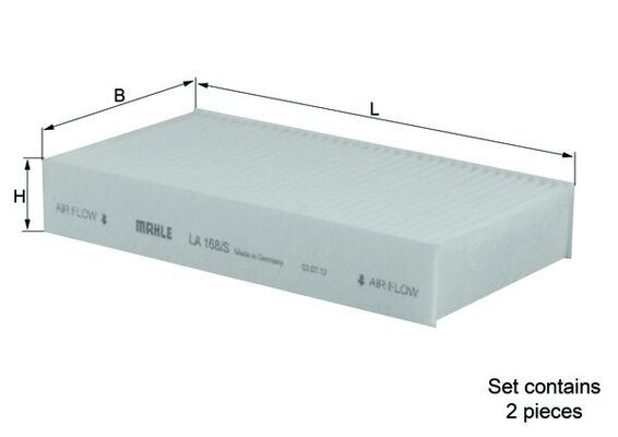 Filter, cabin air LA 168/S