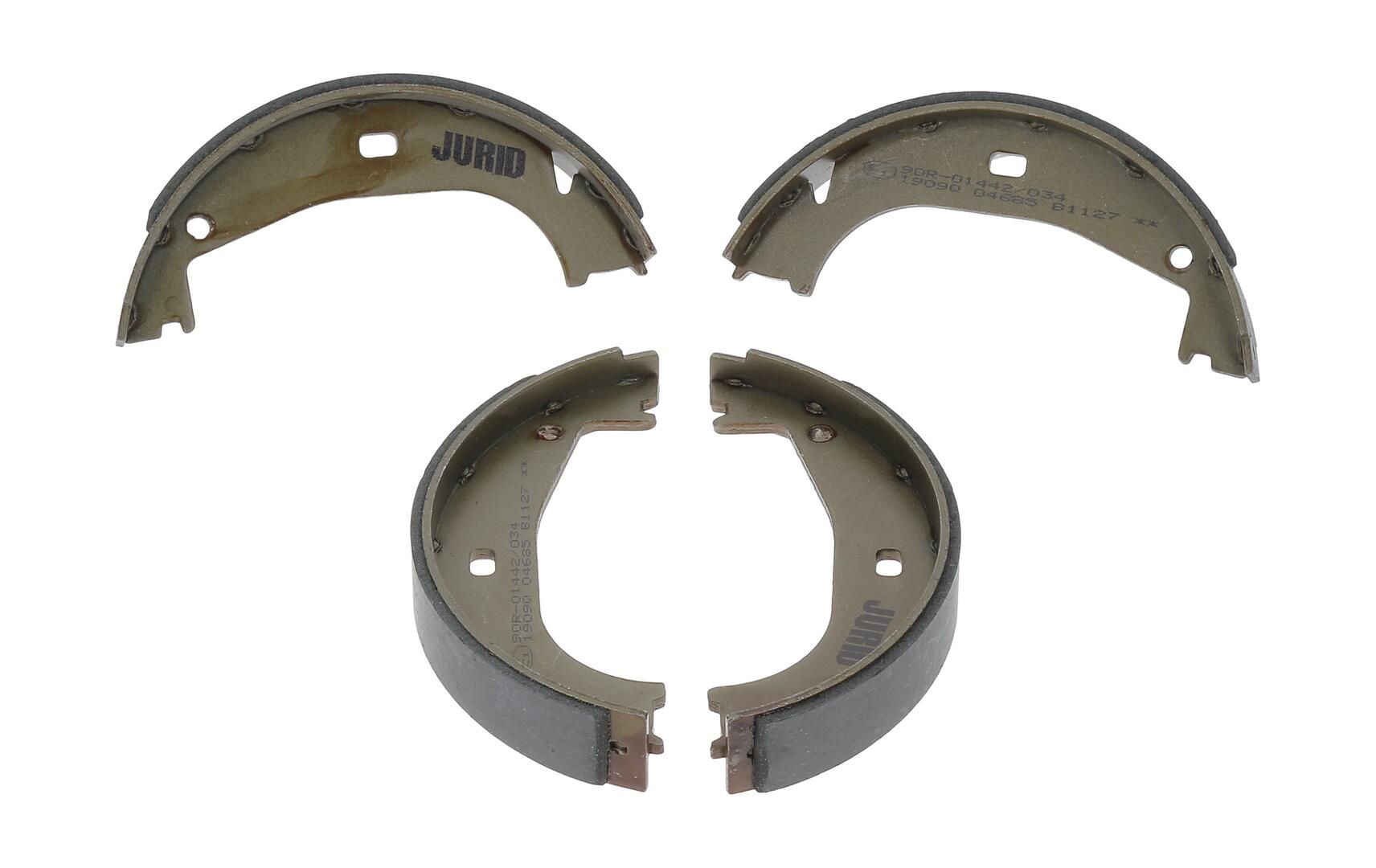 Bremsbackensatz, Feststellbremse