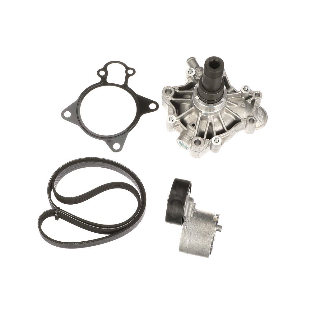 vandens siurblys + V formos rumbuotas diržas, komplektas