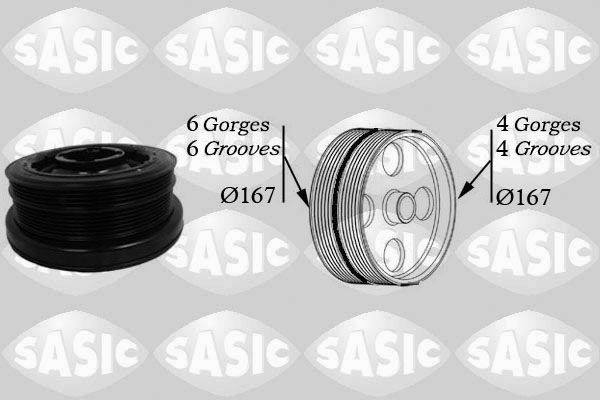 Belt Pulley, crankshaft 2156034