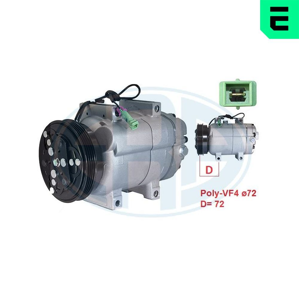 ERA 670087 - Kompressor, Klimaanlage