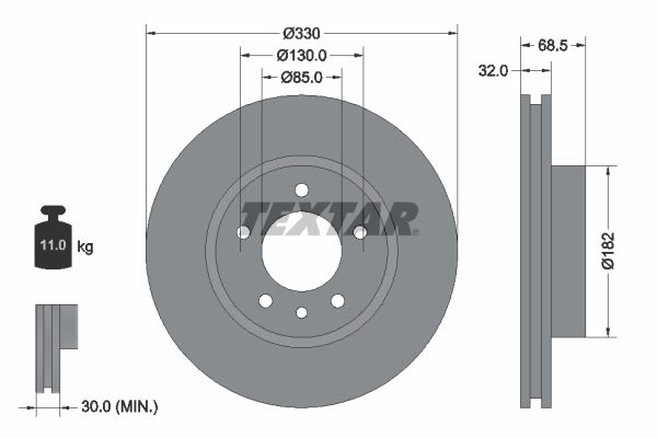 Brake Disc 92121505