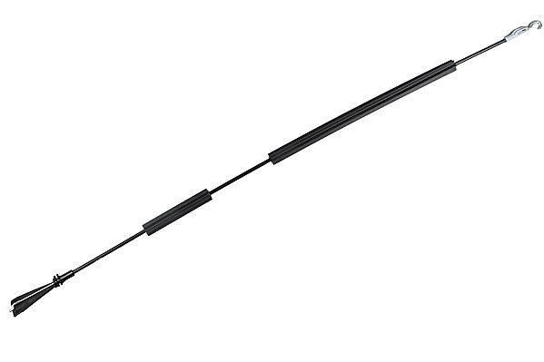 Seilzug, T&uuml;rentriegelung