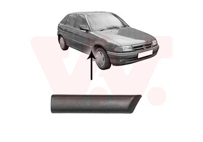 Zier-/Schutzleiste, Kotfl&uuml;gel