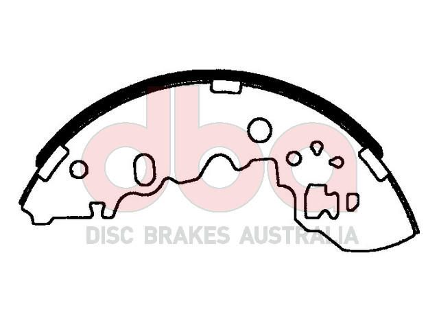 Street Series Brake Shoes [Mazda E Series 1999-06 270mm] - TecDoc Only