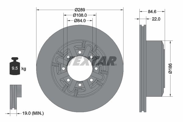 Brake Disc 93089600