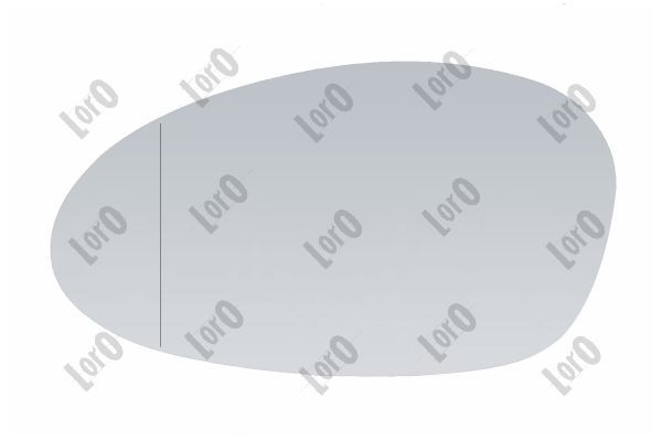 veidrodėlio stiklas, išorinis veidrodėlis