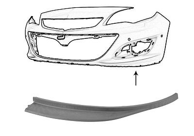 VAN WEZEL 3753502 - Spoiler ** Equipart **