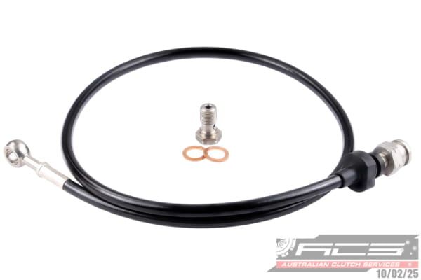 BRAIDED CLUTCH LINE MITS EVO 4-9 - TecDoc Only