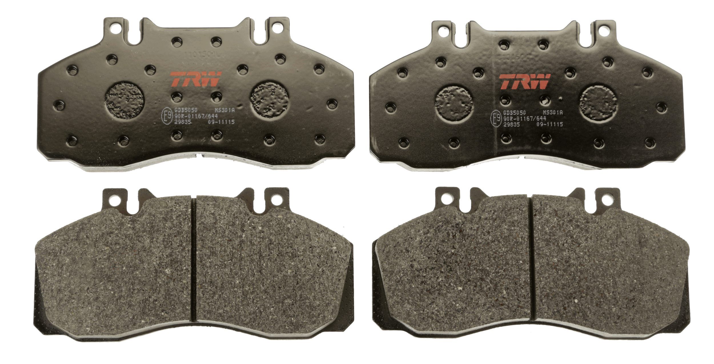 TRW DISC BRAKE PADS - TecDoc 2