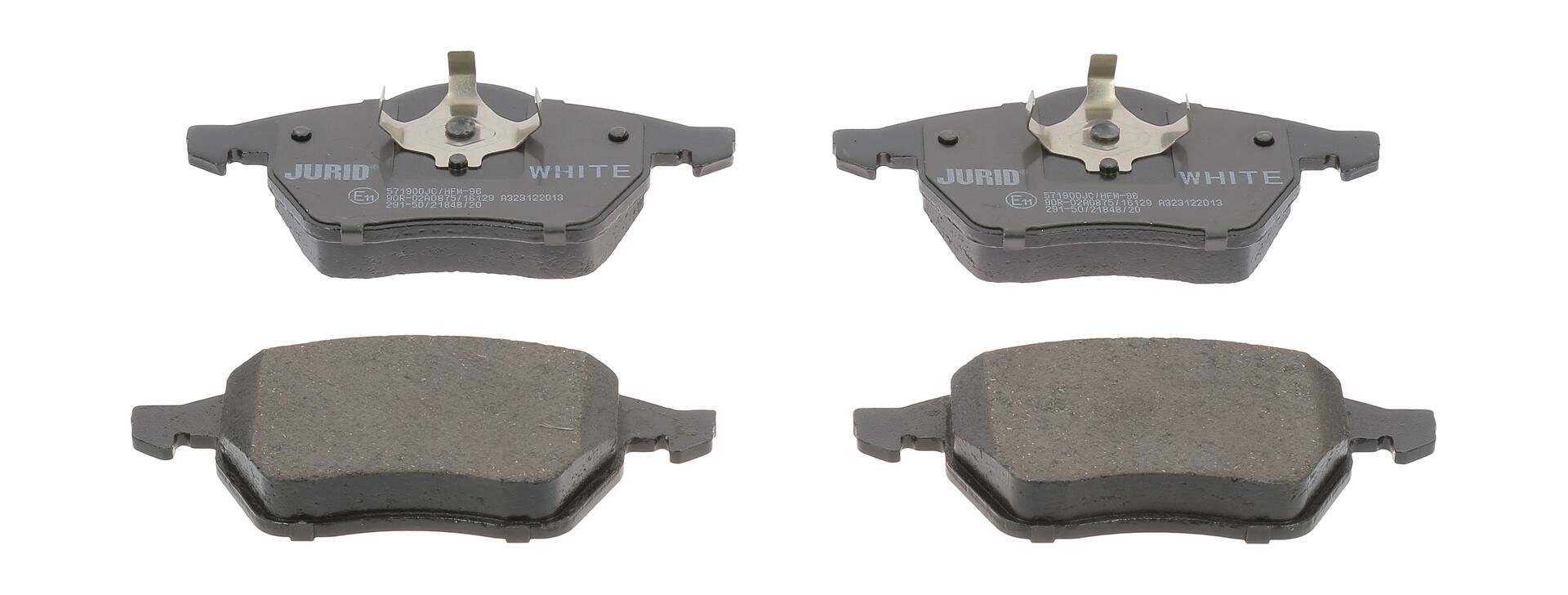 Bremsbelagsatz, Scheibenbremse