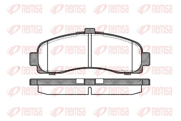 Premium Front Brake Pad Set Premium Front Brake Pad Set