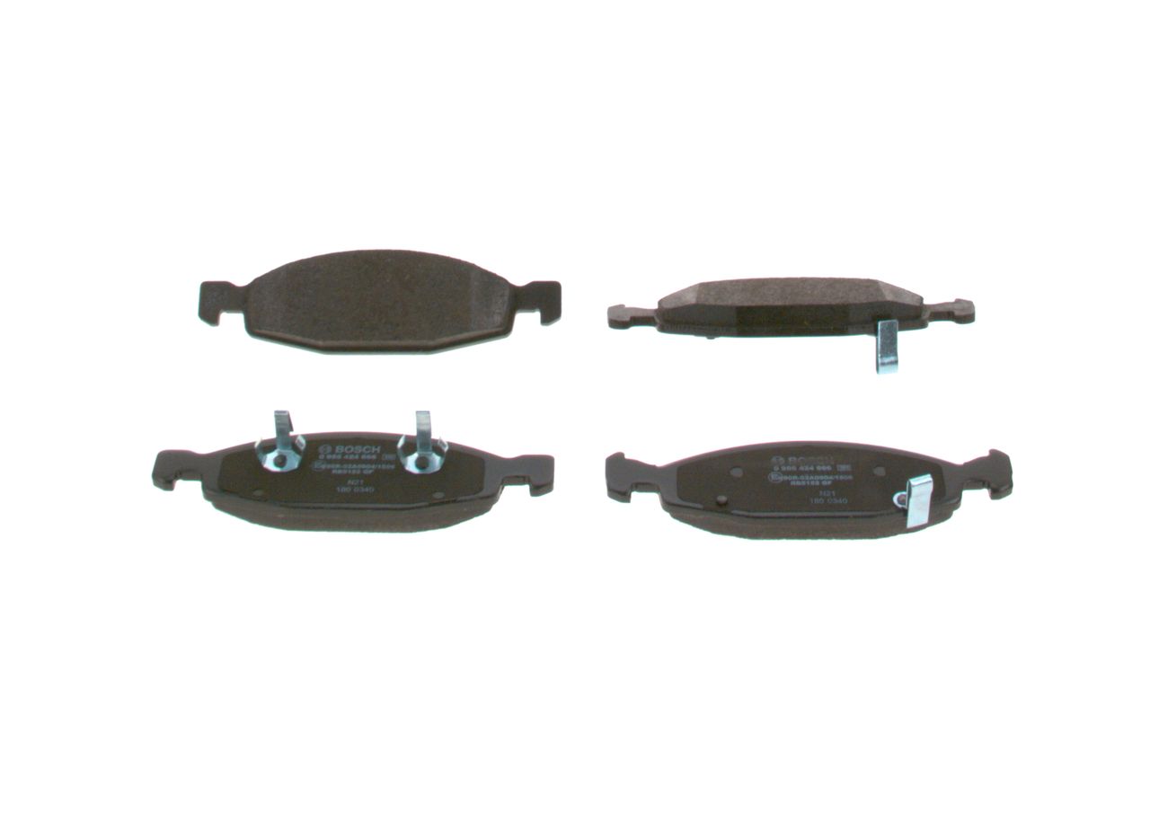 Brake Pad Set, disc brake 0 986 424 666