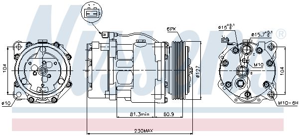 Kompressor, Klimaanlage