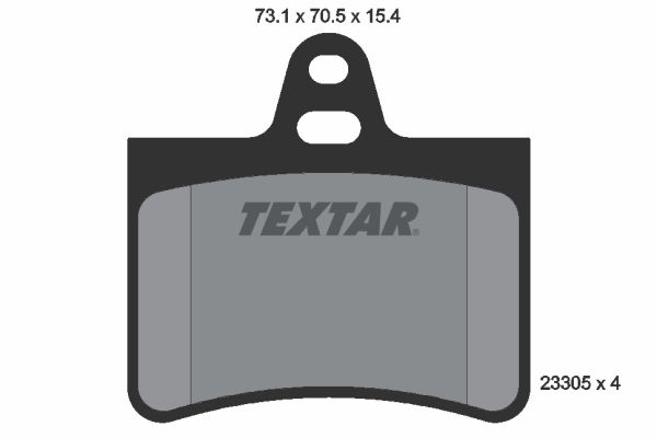 Brake Pad Set, disc brake 2330501