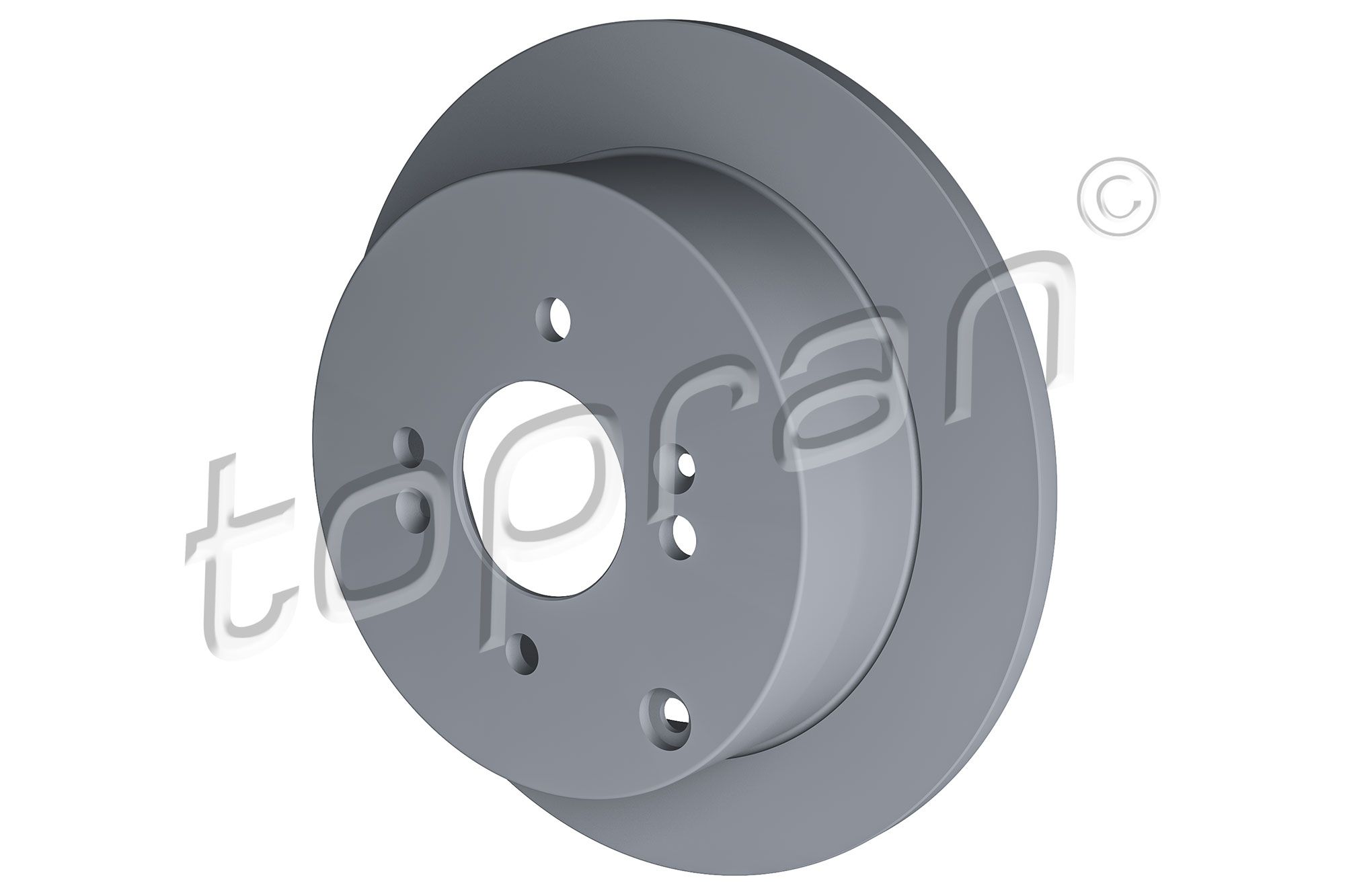820 281 TOPRAN COATED féktárcsa