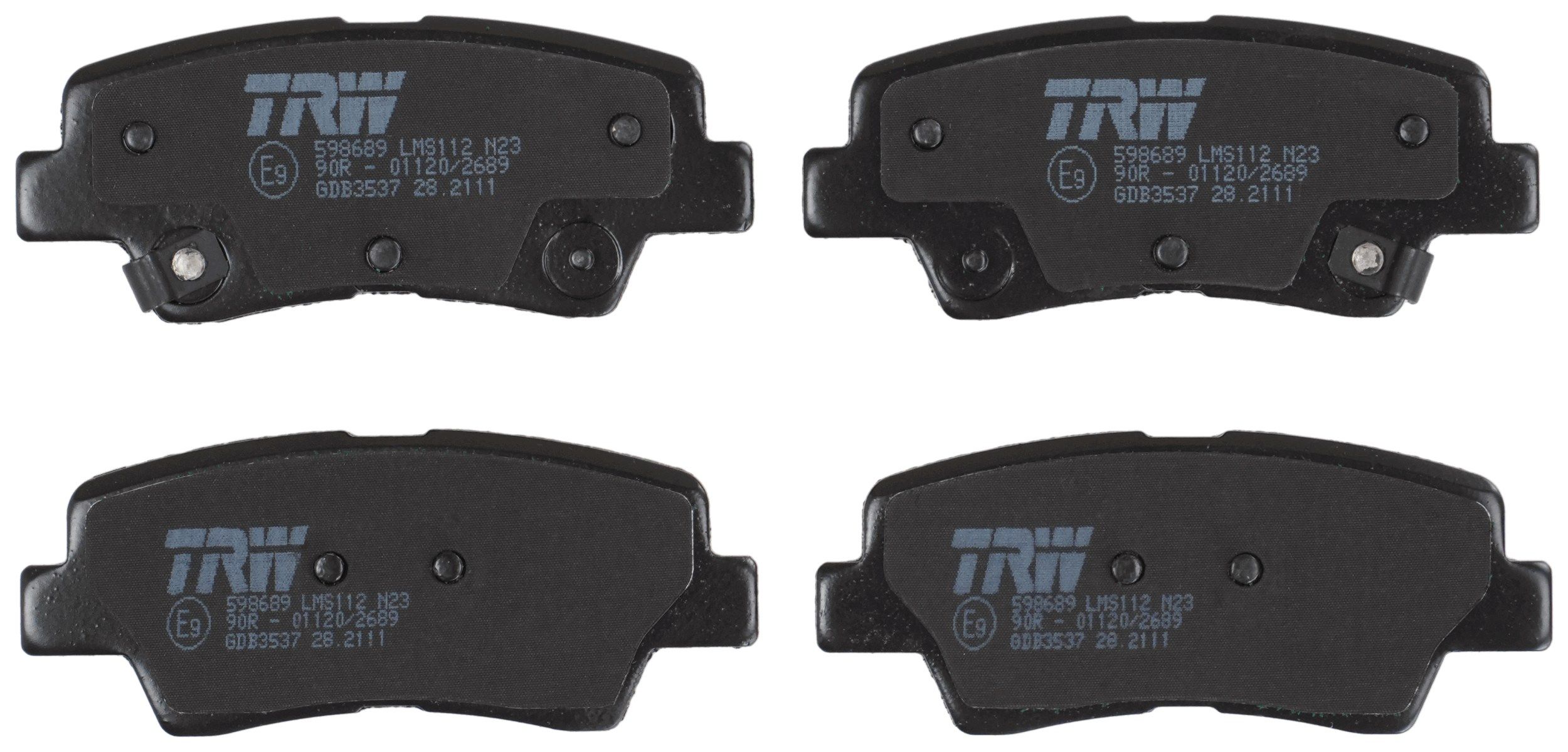 TRW DISC BRAKE PADS - TecDoc 2