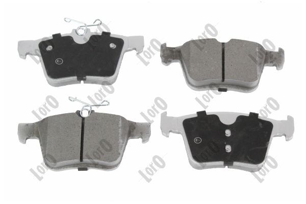 Abakus 231-02-041 Bremsbelagsatz, Scheibenbremse
