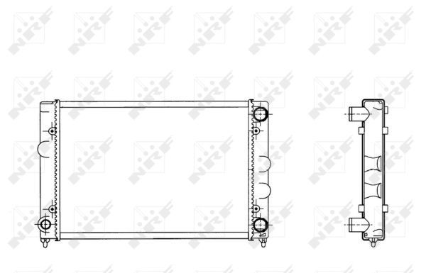 NRF 509505 Radiator, engine cooling