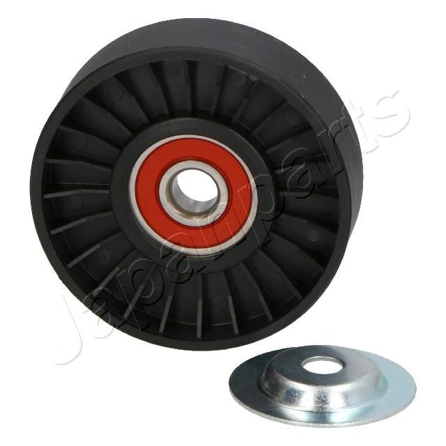 JAPANPARTS RP-128 Deflection/Guide Pulley, V-ribbed belt