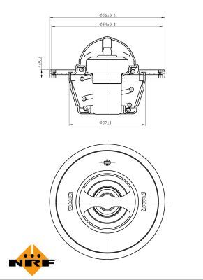 Thermostat, Kühlmittel