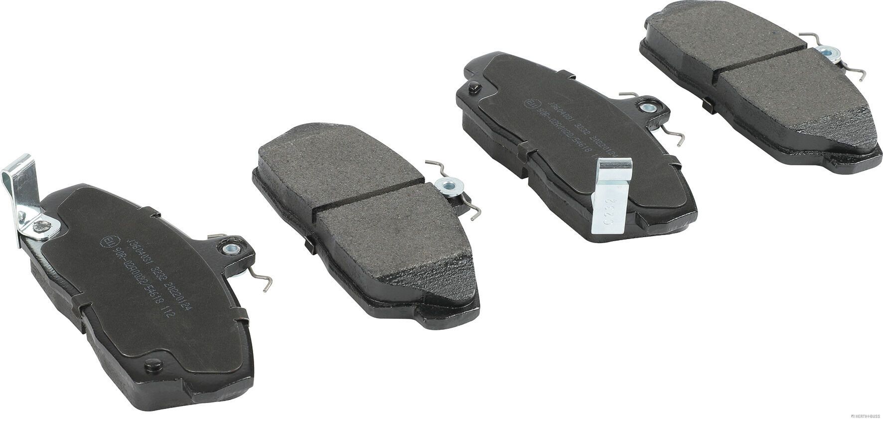 HERTH+BUSS JAKOPARTS J3604031 - Bremsbelagsatz, Scheibenbremse
