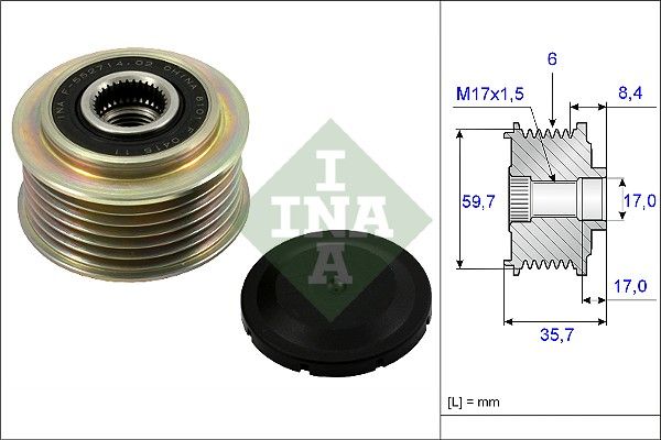 Alternator Freewheel Clutch 535 0225 10