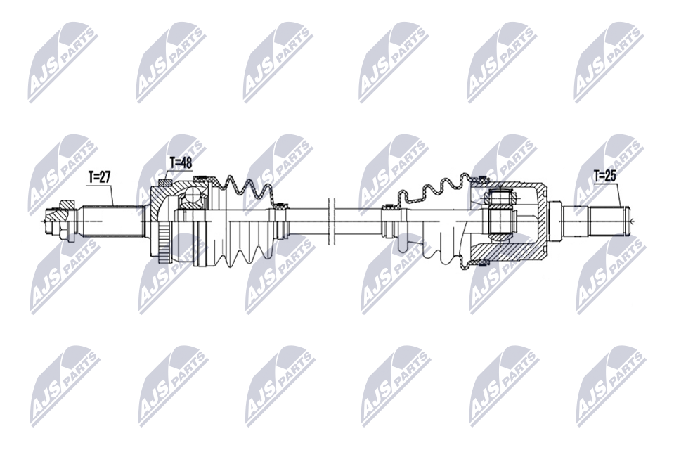NTY NPW-HY-679 Antriebswelle