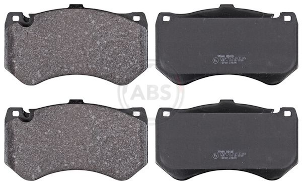 Bremsbelagsatz, Scheibenbremse