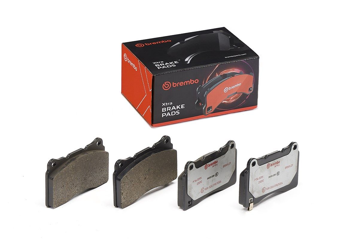 BREMBO P 54 039X - Bremsbelagsatz, Scheibenbremse XTRA LINE