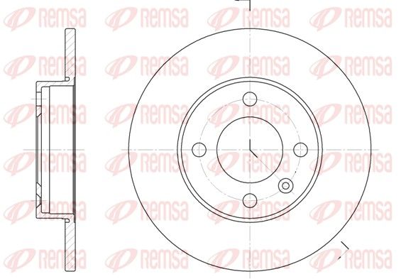 Brake Disc 6086.00