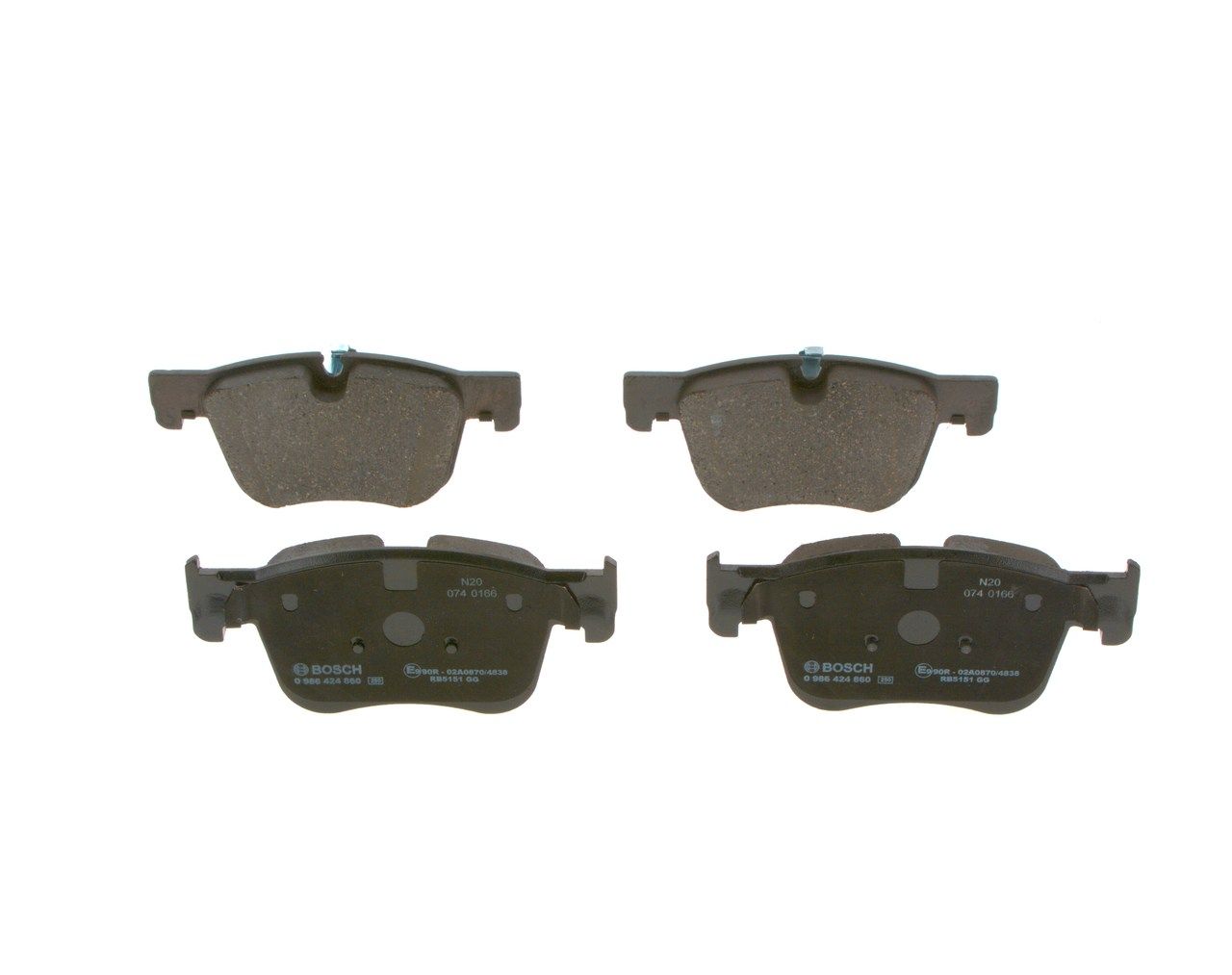 Brake Pad Set, disc brake 0 986 424 860