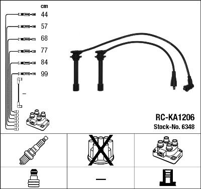 Juego de cables de encendido