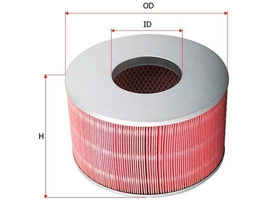 AIR FILTER FITS A1407 - TecDoc Only